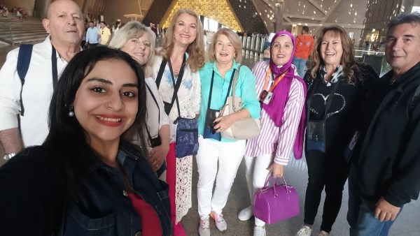 جولة لوفود الكاراتيه