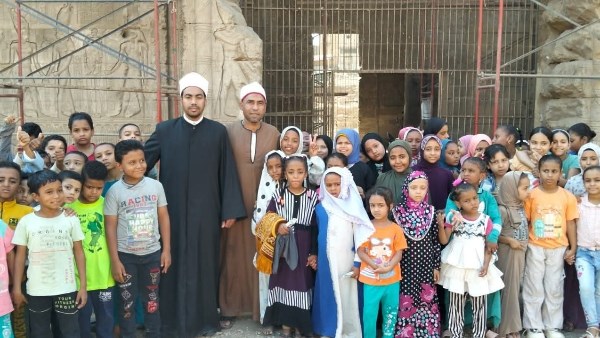 ضمن مبادرة «صحح مفاهيمك».. أوقاف الأقصر تنظّم لقاءً تثقيفيًّا للأطفال بمعبد إسنا الأثري ضمن مبادرة «صحح مفاهيمك».. أوقاف الأقصر تنظّم لقاءً تثقيفيًّا للأطفال بمعبد إسنا الأثري