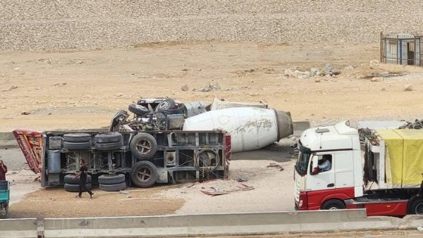 جانب من الحادث 