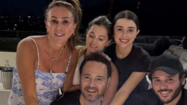 عاصي الحلاني وزوجته