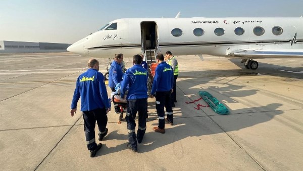 خلال تنفيذ الإخلاء الطبي 