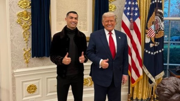 دونالد ترامب و كريستيانو رونالدو 