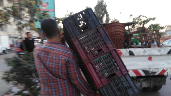 رفع الإشغالات بالبحيرة