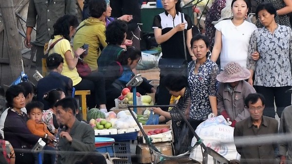 الاسواق الشعبية غفي كوريا الشمالية