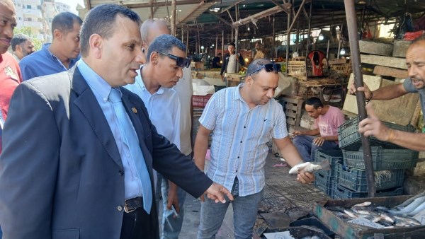 حملة تموينية موسعة بقيادة المهندس جمال عمار وكيل الوزارة