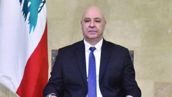  الرئيس اللبناني العماد جوزاف 