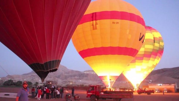 تحليق 65 رحلة بالون طائر في سماء الأقصر