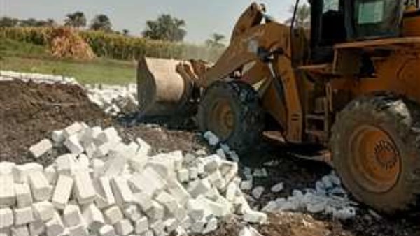  تعد على أراض زراعية وأملاك دولة