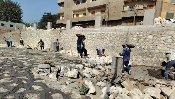 محافظ الغربية يتابع أعمال تطوير كورنيش كفر الزيات لتحويله إلى متنفس حضري عصري