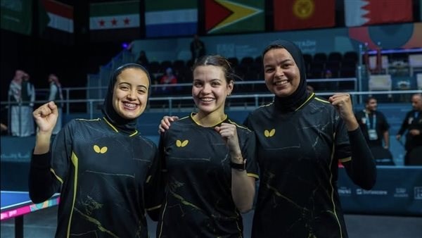 اتحاد تنس الطاولة يهنئ منتخب السيدات بعد التأهل الى نهائى دورة ألعاب التضامن الإسلامي