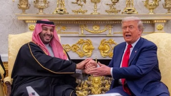 الرئيس الأمريكي وولي العهد السعودي