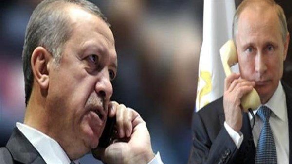 بوتين وأردوغان سيتحدثان هاتفيًا 