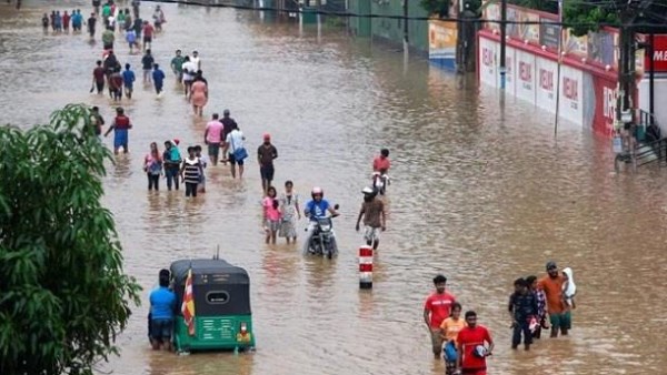 الفيضانات في سريلانكا
