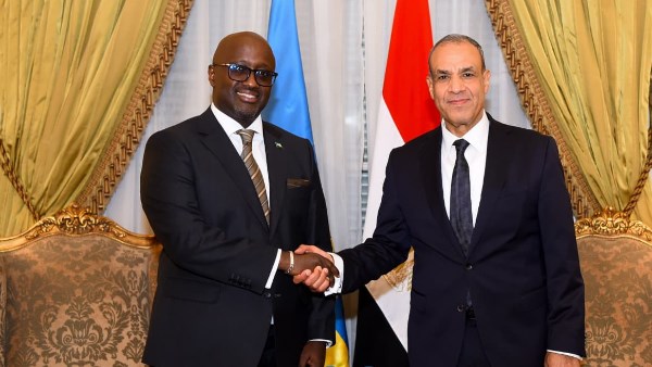 وزير الخارجية ونظيره الرواندي