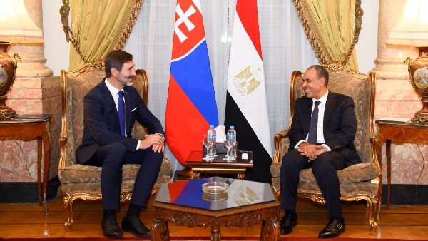 وزير الخارجية ونظيره السلوفاكي