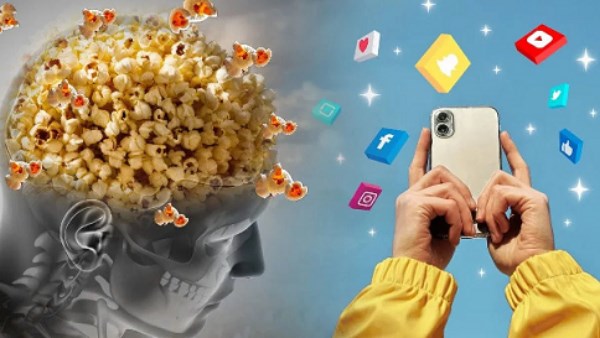 ابتعد عن الشاشات .. تحذير من انتشار "متلازمة دماغ الفشار" بين الشباب