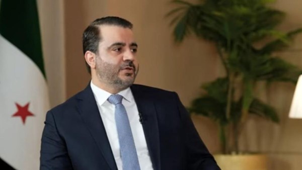 وزير الخارجية السوري أسعد الشيباني