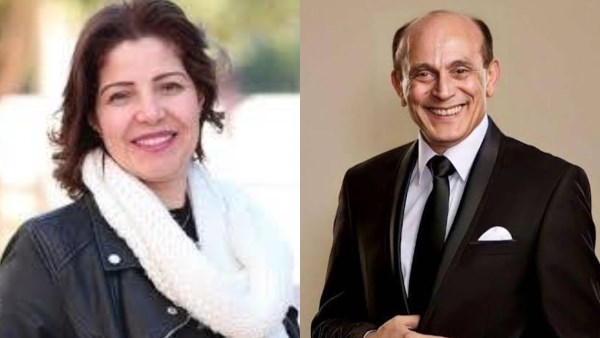 محمد صبحي وسماح السعيد 