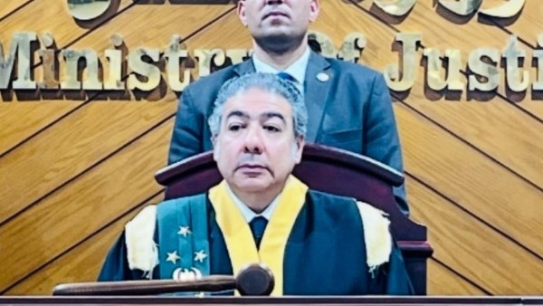 المستشار سامح عبد الحكم رئيس المحكمة