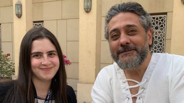  تامر فرج مع أوركيد سامي 