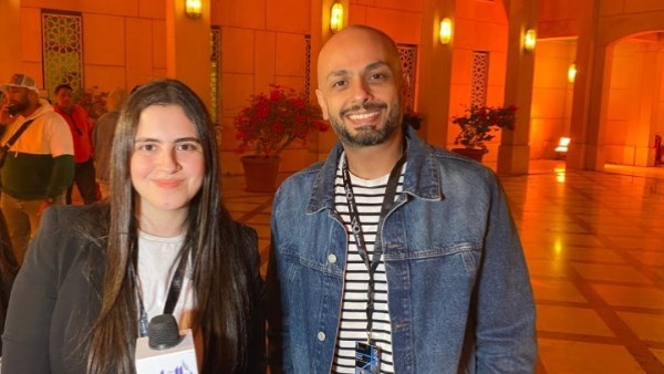 أحمد مراد مع أوركيد سامي 