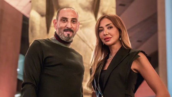 مي جلال وخالد عزام