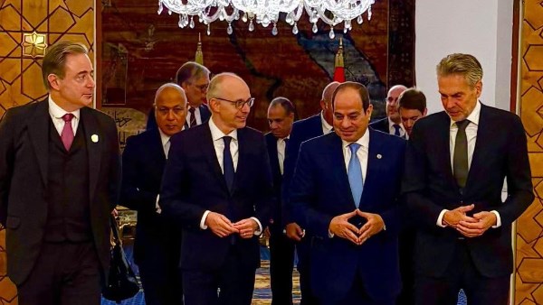 عبدالفتاح السيسي ورئيس وزراء هولندا 