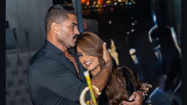 خالد سليم وزوجته