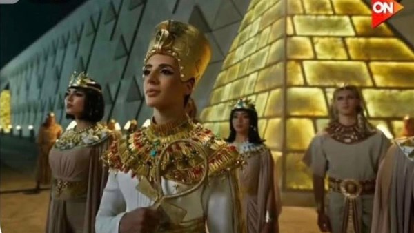 في حفل افتتاح المتحف المصري الكبير