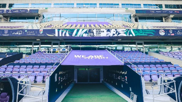 استاد هزاع بن زايد جاهز لإستقبال مباراة الأهلي أمام سيراميكا كليوباترا ..شاهد