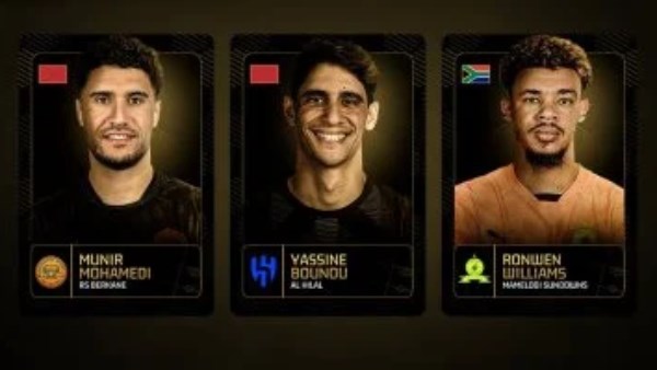 القائمة النهائية لأفضل حارس 2025