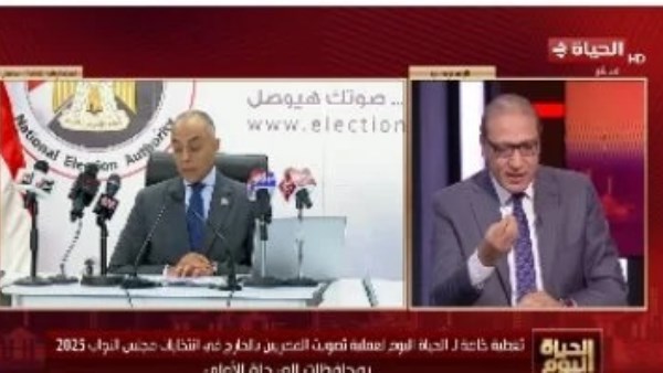 جانب من الحلقة  