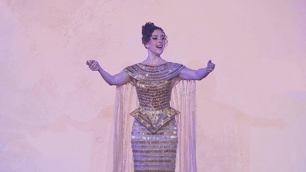 من هي شيرين أحمد طارق نجمة حفل افتتاح المتحف المصري الكبير