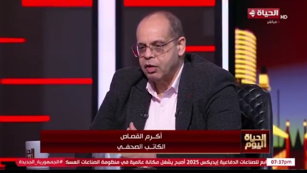  الصحفي أكرم القصاص