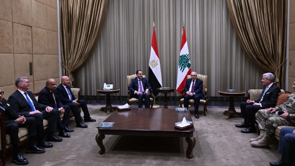 مدبولي ونظيره اللبناني 