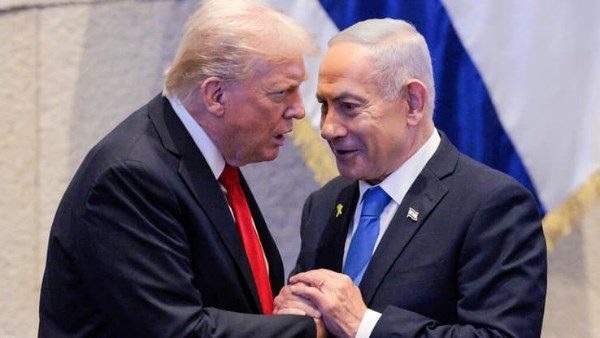 نتنياهو و ترامب 