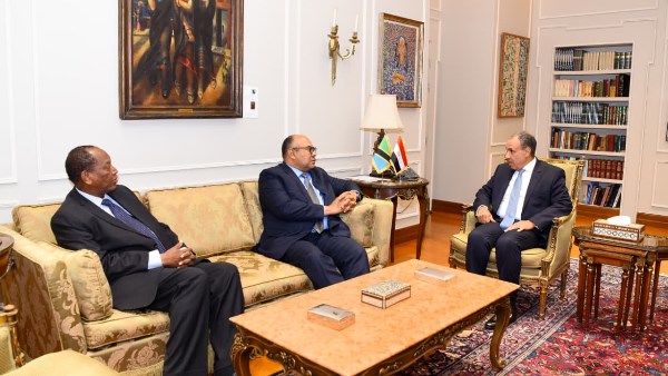 وزير الخارجية يلتقي نظيره التنزاني 