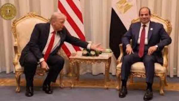الرئيس السيسي و ترامب 