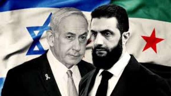 أحمد الشرع و نتنياهو 