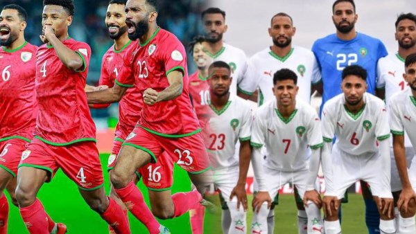 مباراة المغرب وعمان 
