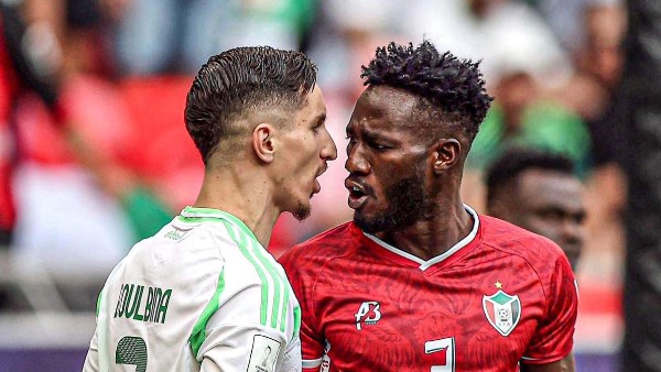 منتخب الجزائر والسودان