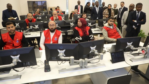 جانب من الزيارة 