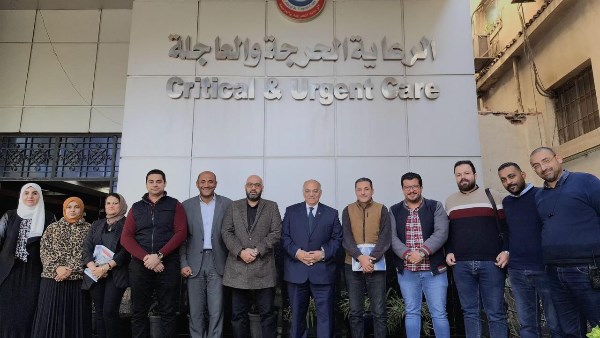 جانب من فريق الرعايات 