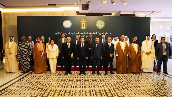 المشاركون باجتماع المجلس الوزاري العربي للسكان والتنمية