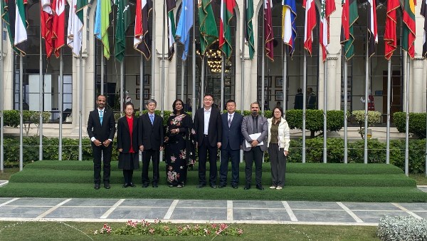 الوفد الصيني بمقر الأمانة العامة لجامعة الدول العربية 