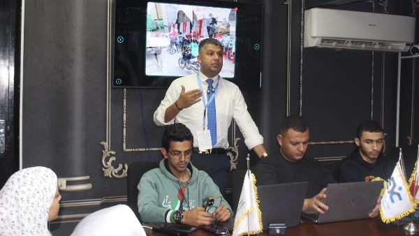 مجلس الشباب المصري خلال متابعة تصويت المصريين بالخارج 