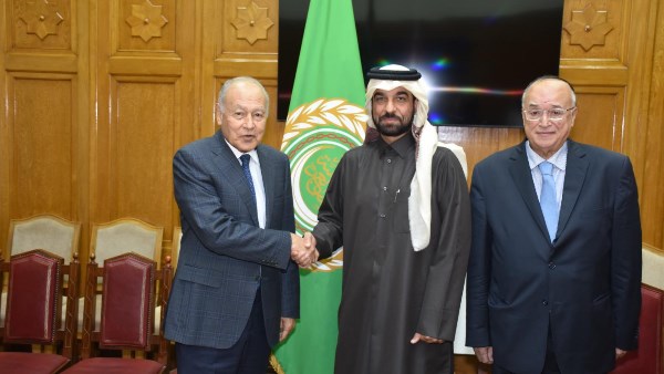 الأمين العام لجامعة الدول العربية يستقبل وفد الشبكة العربية 