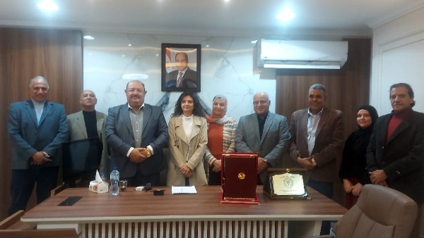 جانب من الزيارة