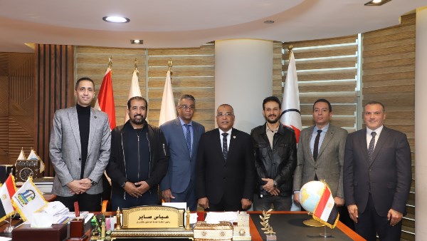 زيارة الوفد اليمني مقر نقابة البترول المصرية 