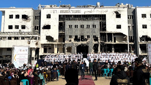 تخريج 168 طبيبا وطبيبة حاصلين على البورد الفلسطيني